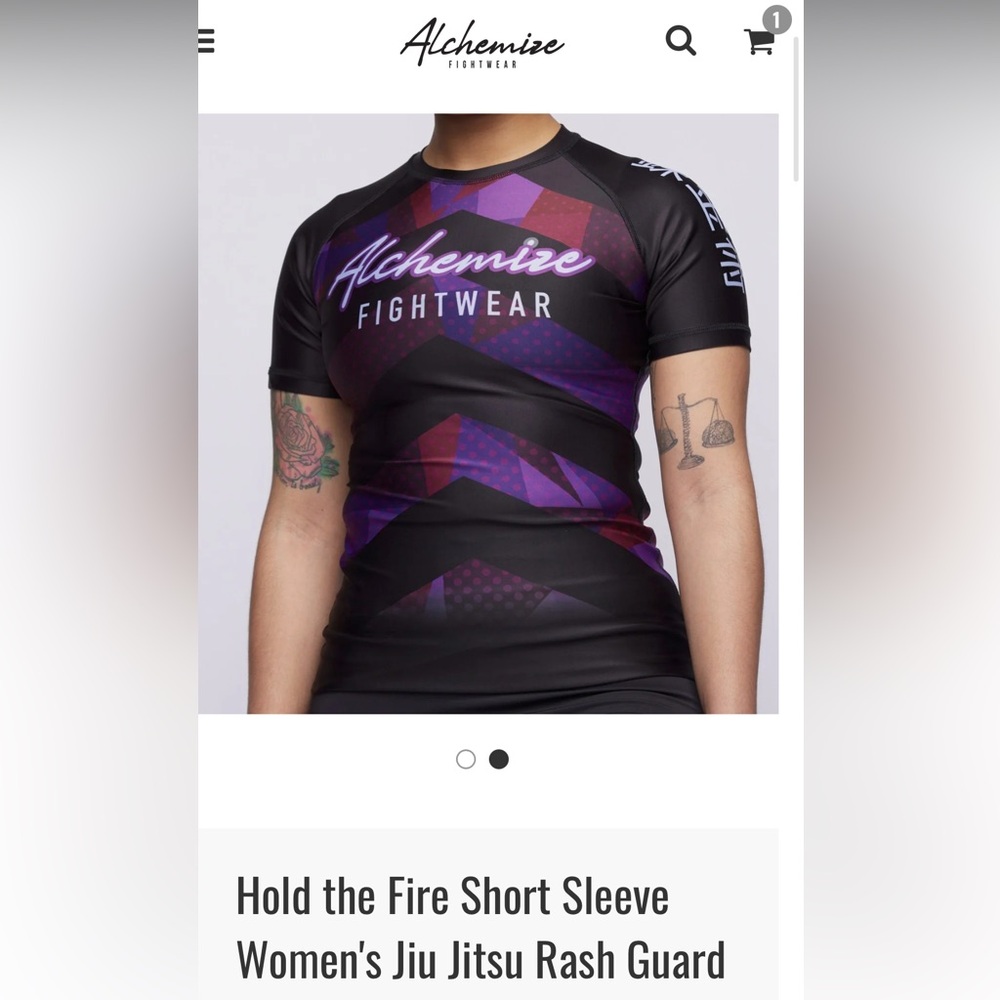 Alchemize rash guard